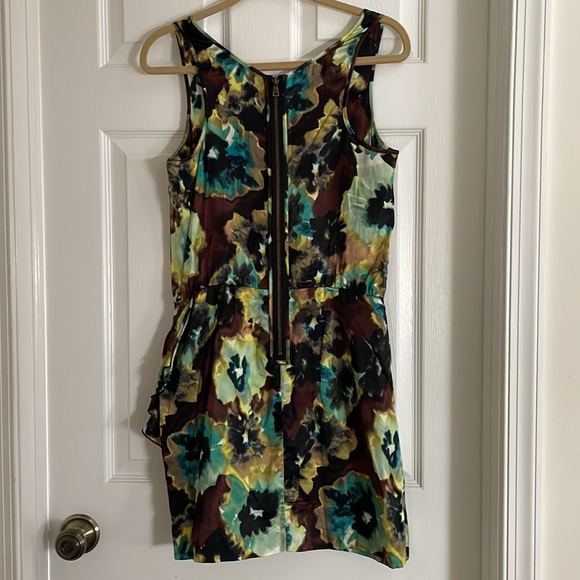 Cynthia Steffe Dress Flowers Green - Picture 5 of 11